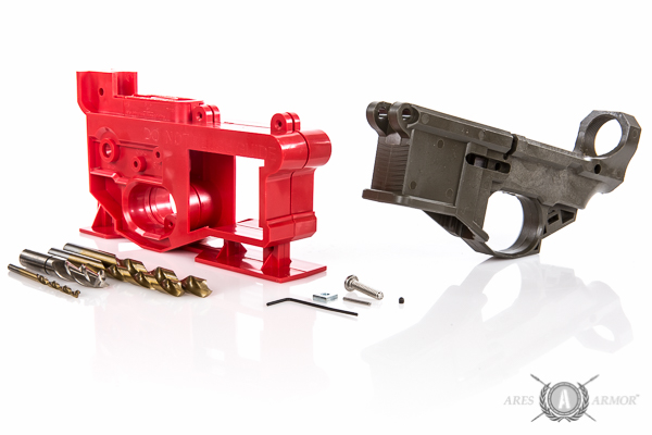 G150 P2 Polymer 80 AR-15 Receiver Kit - OD Green