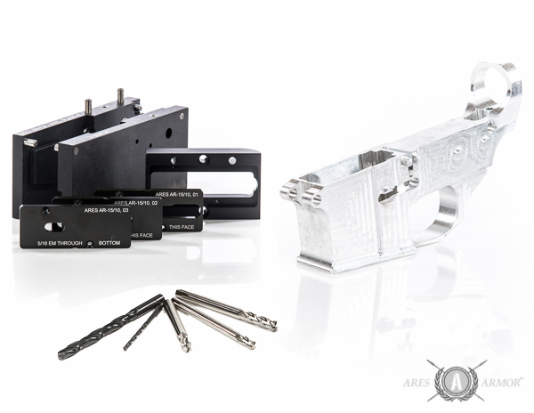 80%  Raw Billet Lower AR-15 Starter Kit 