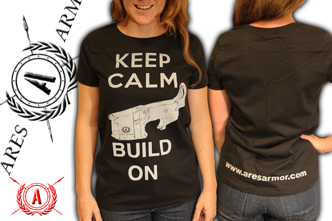 KEEP CALM, BUILD ON - Women's Tshirt