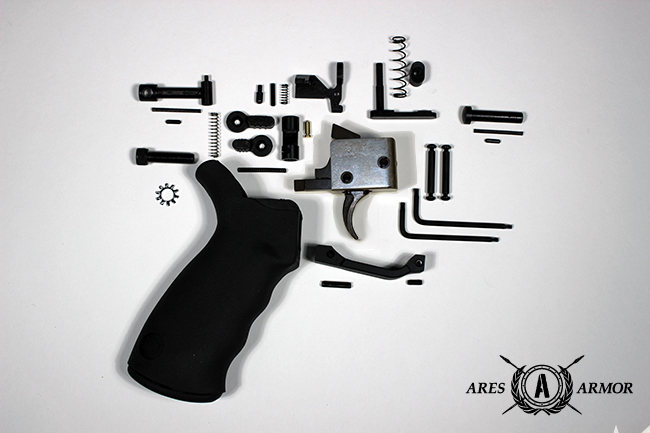 Archimedes AR15 Lower Parts Kit - Curved CMC
