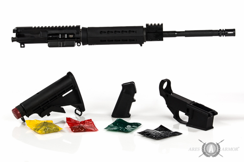 AR-15 Throwback Upper with Complete Lower Kit