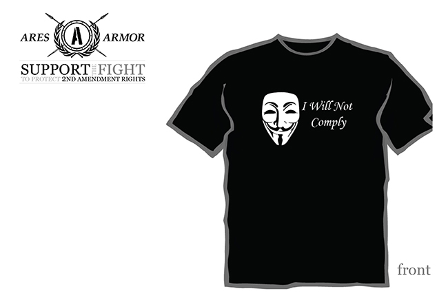 I Will Not Comply - Men's Tshirt