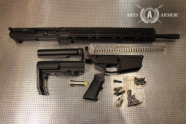 Complete AR10 Ajax Rifle Kit