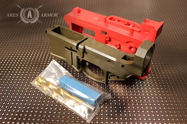 G150 P2 Polymer 80 AR-15 Receiver Kit - OD Green
