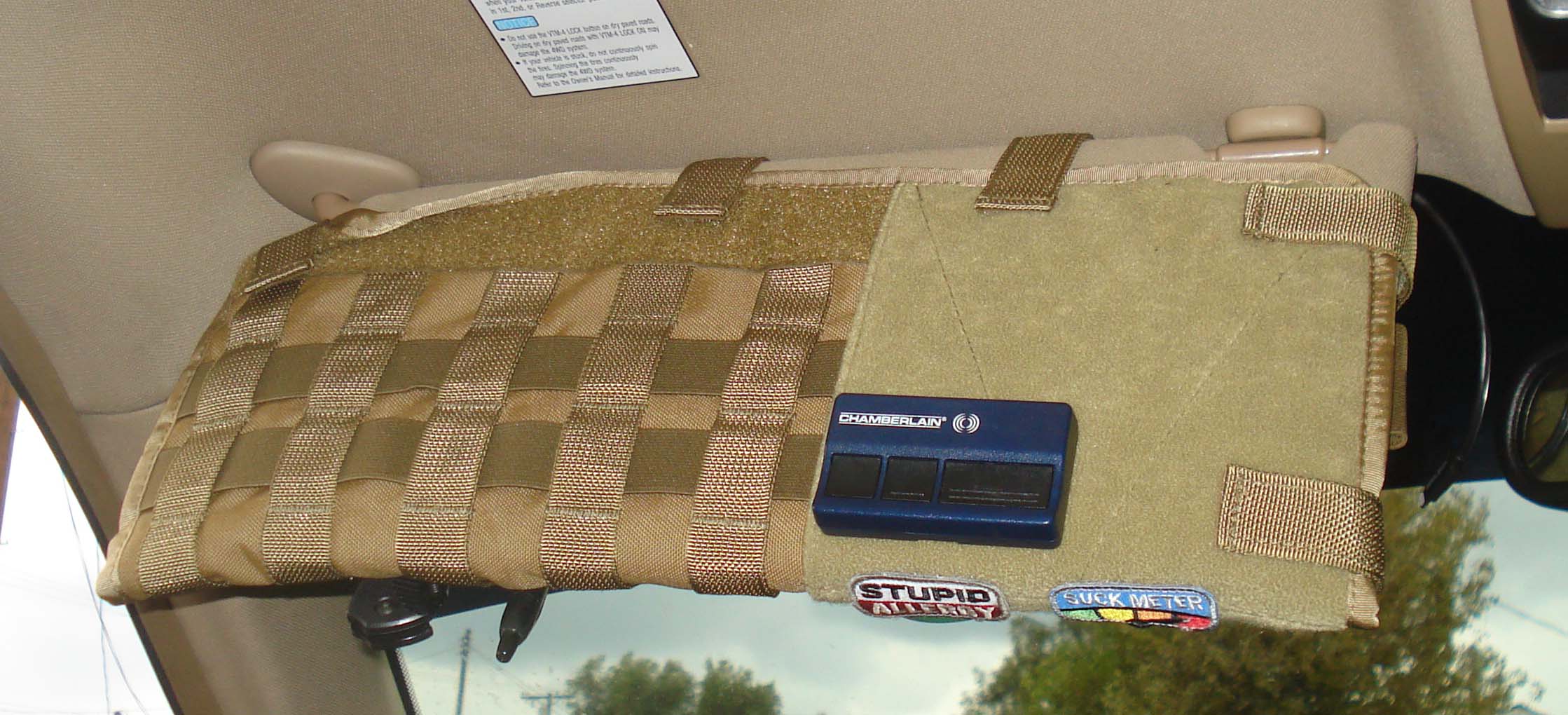 Tactical Visor Cover: Coyote